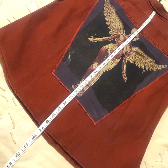 Levi's Western Pearl Snap Jacket Nirvana Print Upcycle - Picture 13 of 16